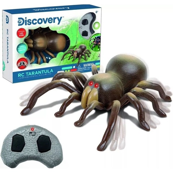 RC TARANTULA  LED INFRARED CONTROLLED TECHNOLOGY - By discovery Toy, Gift - Picture 2 of 2